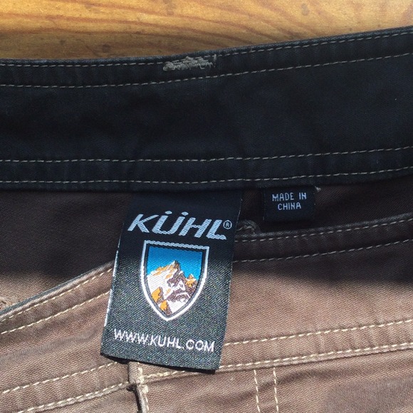 Kuhl‎ Pants Womens 10 Brown Hiking Camp Climb Gorpcore Outdoor Casual Knee - Picture 13 of 13
